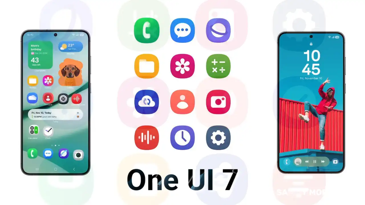 One UI 7 Samsung Apps icons