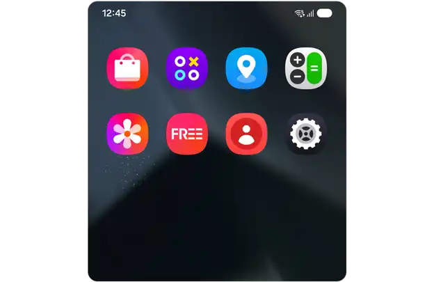 One UI 7 Medium size app icons