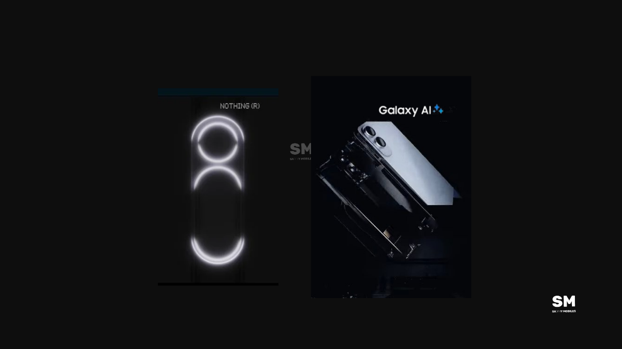 Galaxy S25 Edge Nothing Phone 3