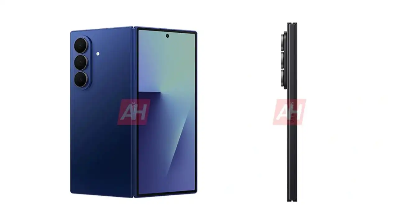 Galaxy Z Fold 7 renders